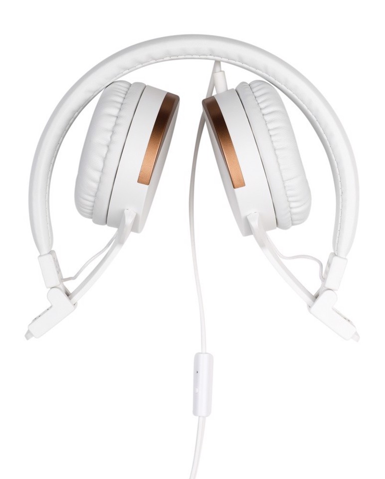 Meliconi MySound Speak Metal Auricolare Cablato A Padiglione Musica e Chiamate Bianco