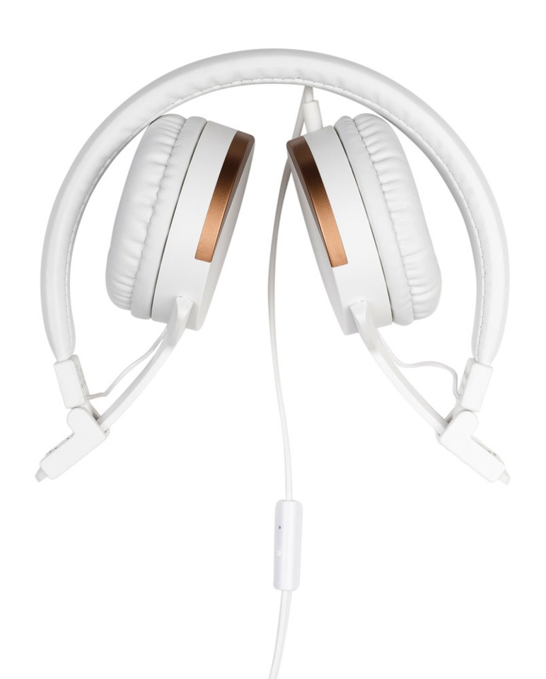 Meliconi MySound Speak Metal Cuffia Padiglione auricolare Connettore 3.5 mm Bianco