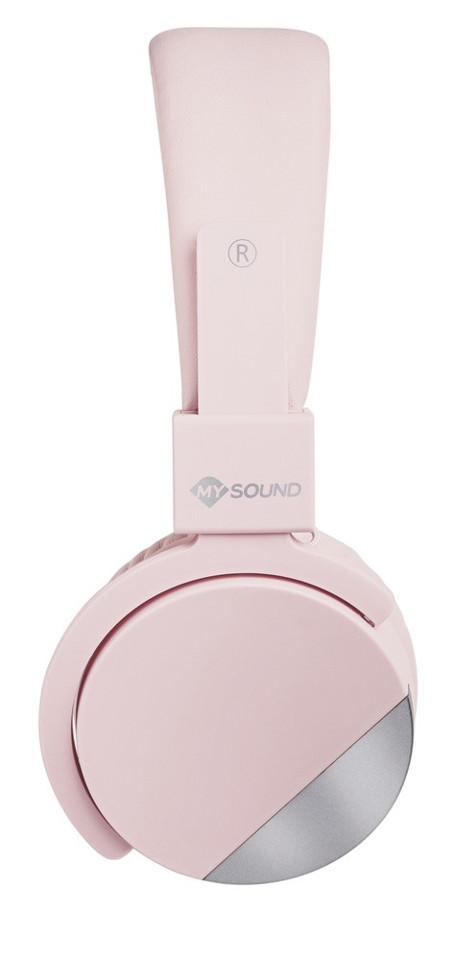 Meliconi MySound Speak Metal Cuffia Padiglione auricolare Connettore 3.5 mm Rosa