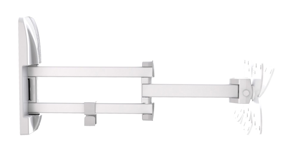 Meliconi Slimstyle Plus 100-200 SPIN SDR 109,2 cm (43") Bianco