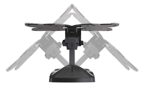 Meliconi SlimStyle Plus 100-200 SPIN ST 109,2 cm (43") Nero