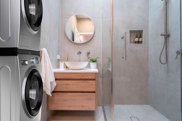 Meliconi Torre Noir Kit di sovrapposizione lavatrice asciugatrice