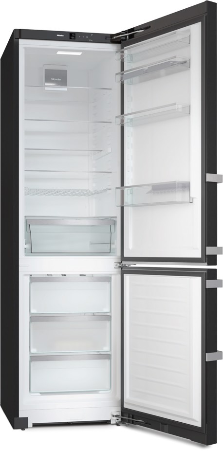 Miele 12430860 frigorifero con congelatore Libera installazione 371 L Nero
