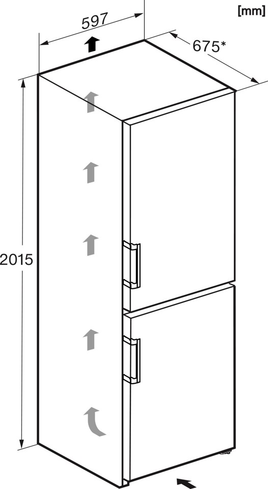 Miele 12430860 frigorifero con congelatore Libera installazione 371 L Nero