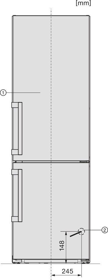 Miele 12430860 frigorifero con congelatore Libera installazione 371 L Nero