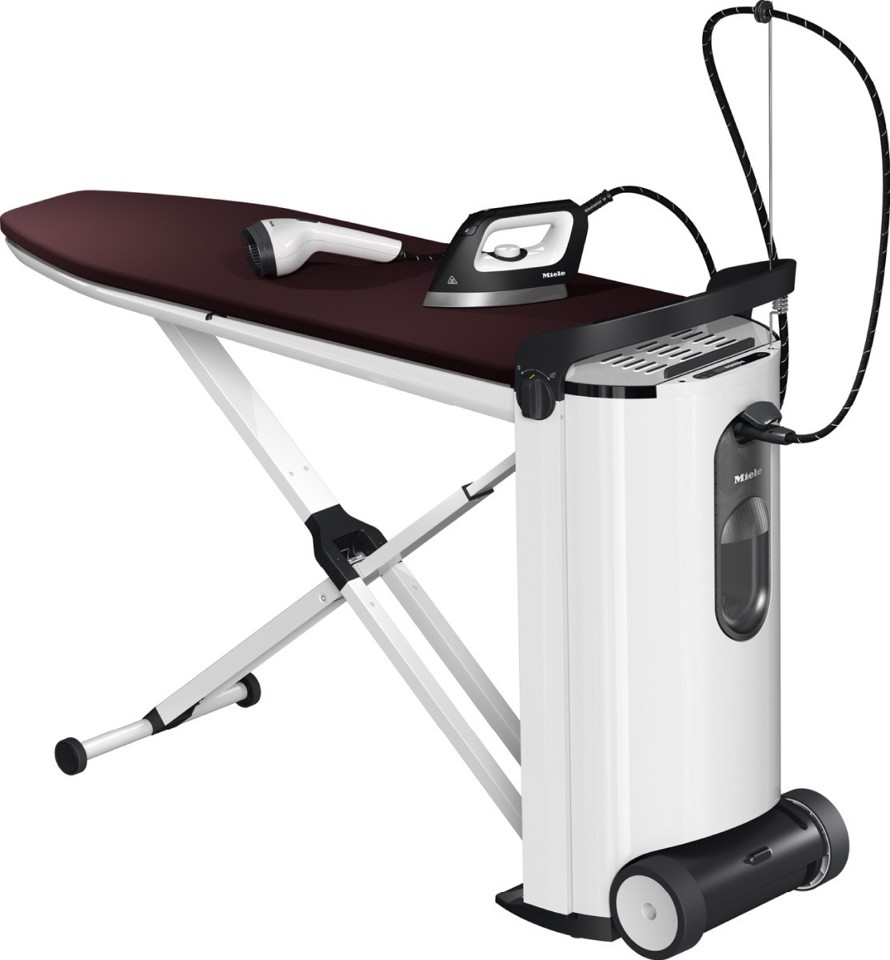 Miele B4847 FashionMaster Stazione di stiro a vapore pressurizzato 1,25 L Marrone, Bianco