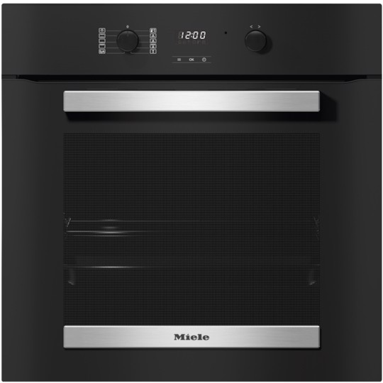 Miele H 2455 B Active 76 L A+ Nero, Acciaio inossidabile