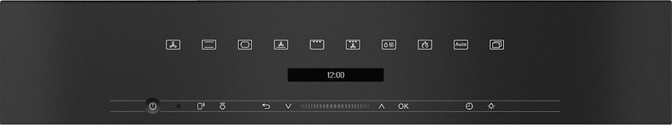 Miele H 7164 BP 76 L Nero, Acciaio inox