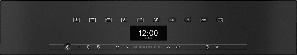 Miele H 7364 BP 76 L A+ Nero, Acciaio inossidabile