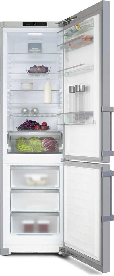 Miele KFN 4795 AD Libera installazione 371 L Argento, Acciaio inox