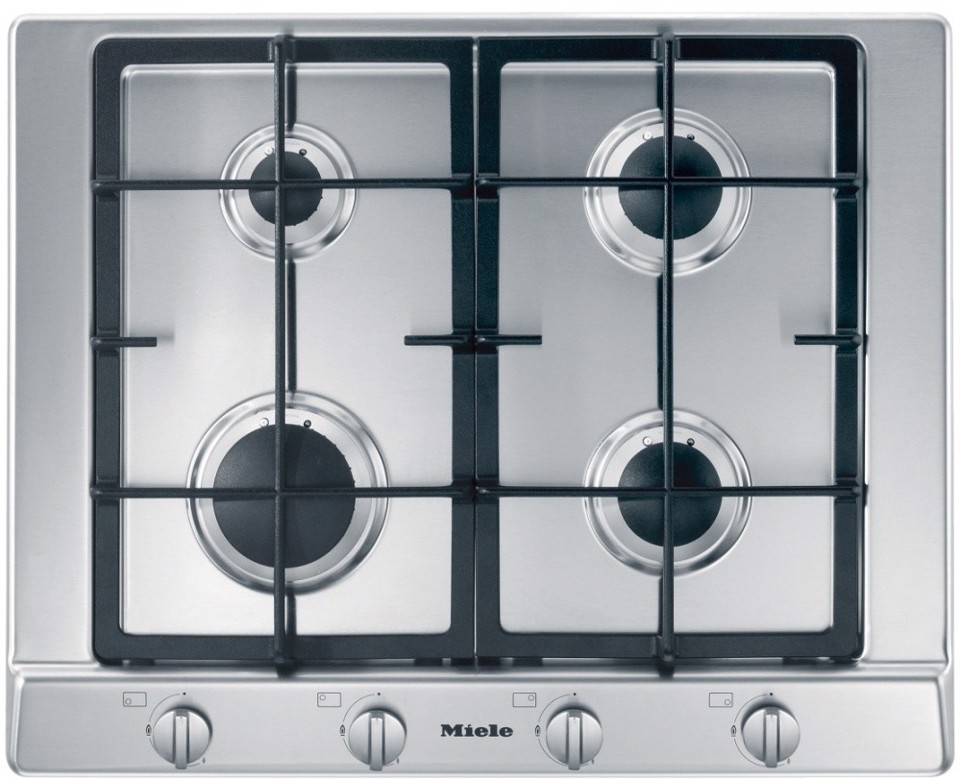 Miele KM 2011 G Acciaio inox Da incasso 65 cm Gas 4 Fornello(i)