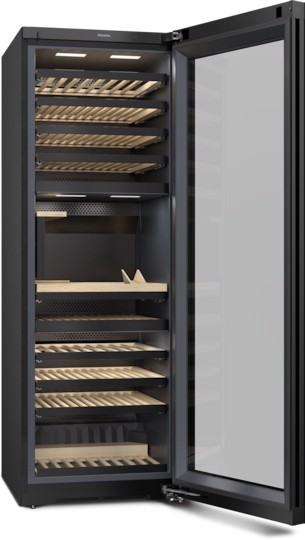 Miele KWT 4999 F Libera installazione Nero 146 bottiglia/bottiglie