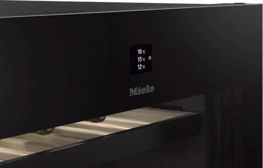 Miele KWT 4999 F Libera installazione Nero 146 bottiglia/bottiglie