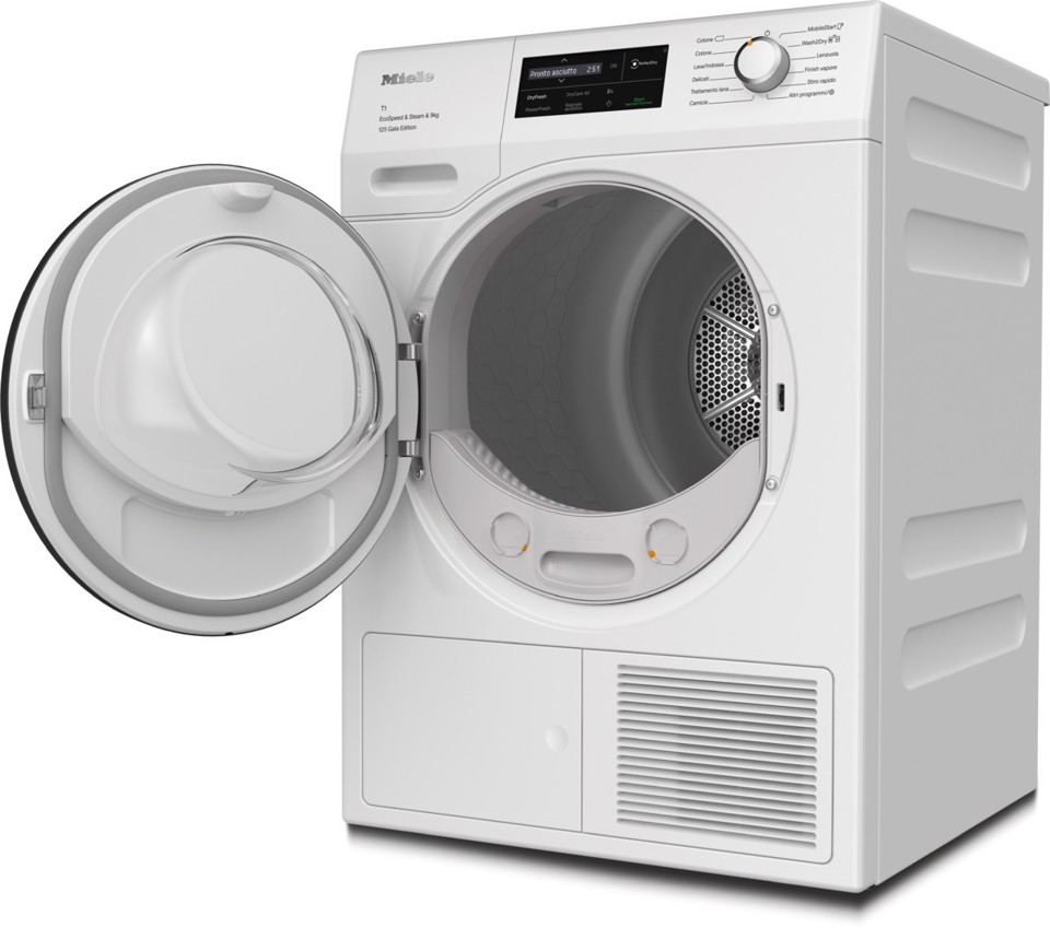 Miele TCL690 WP 125 Gala Edition asciugatrice Libera installazione Caricamento frontale 9 kg Bianco