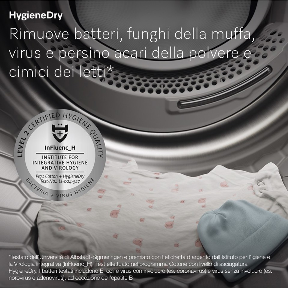 Miele TQ1000WP Nova Edition asciugatrice Libera installazione Caricamento frontale 9 kg Bianco