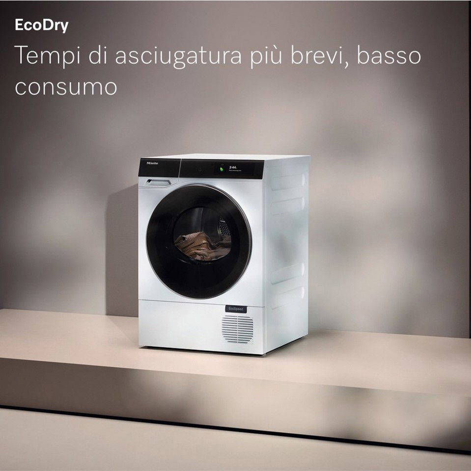 Miele TQ1000WP Nova Edition asciugatrice Libera installazione Caricamento frontale 9 kg Bianco