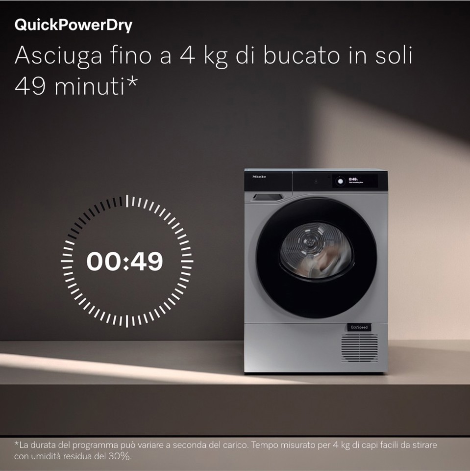 Miele TQ1000WP Nova Edition asciugatrice Libera installazione Caricamento frontale 9 kg Bianco