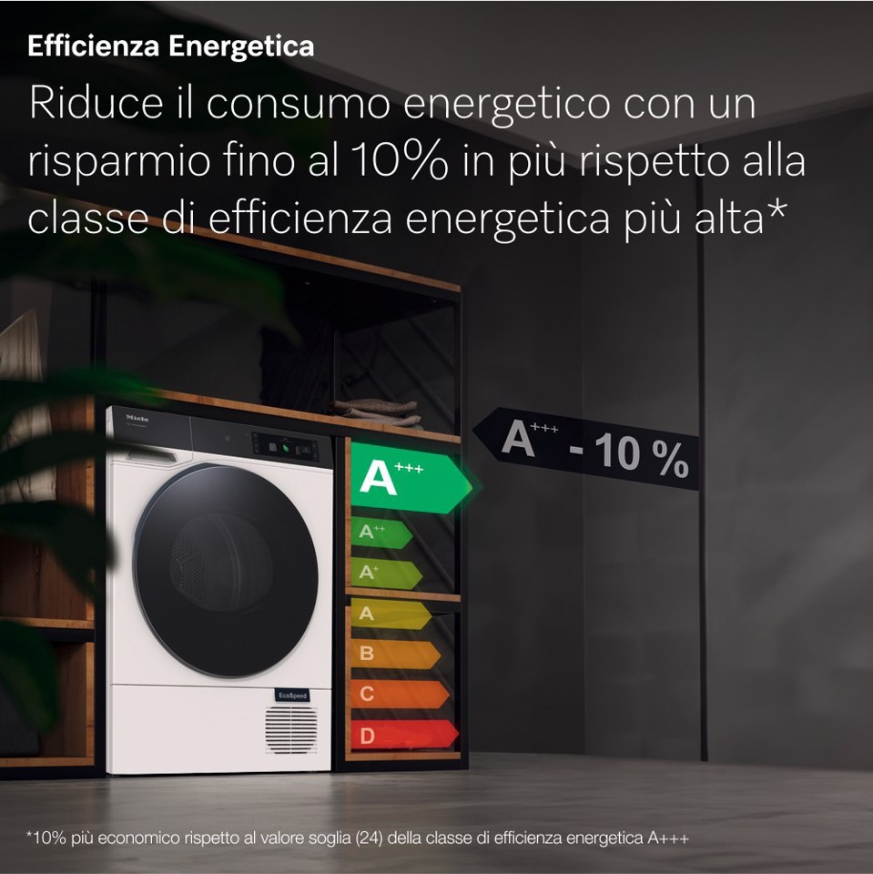 Miele TQ1000WP Nova Edition asciugatrice Libera installazione Caricamento frontale 9 kg Bianco