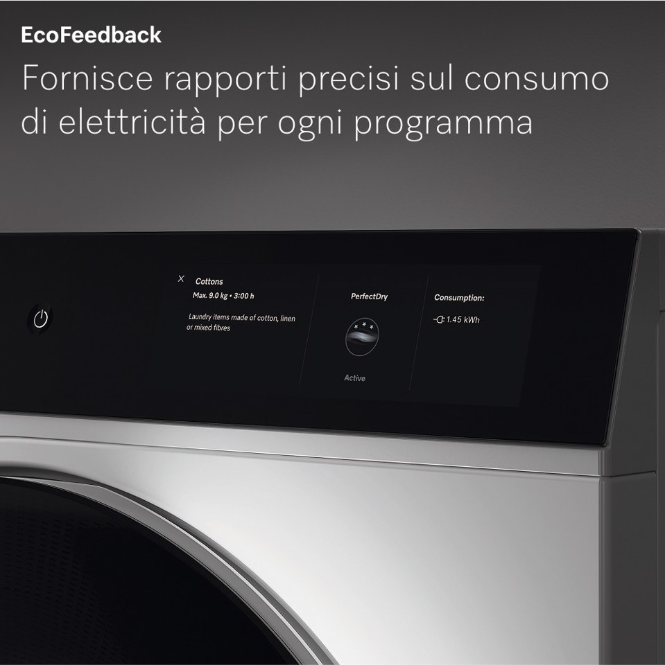 Miele TQ1000WP Nova Edition asciugatrice Libera installazione Caricamento frontale 9 kg Bianco