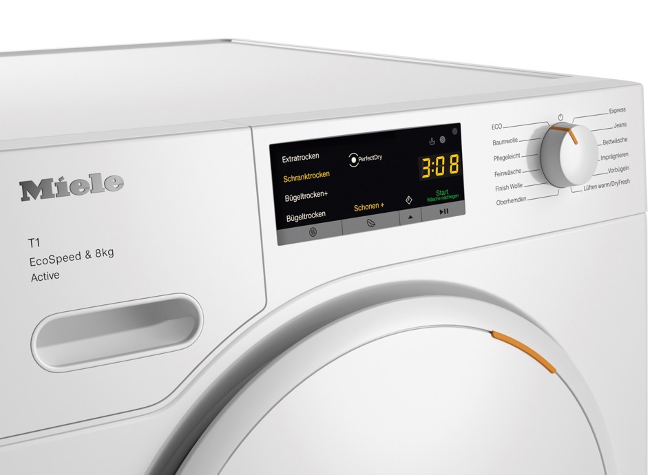 Miele TWA520WP asciugatrice Libera installazione Caricamento frontale 8 kg Bianco
