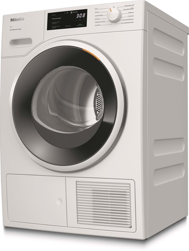 Miele TWC640WP asciugatrice Libera installazione Caricamento frontale 8 kg Bianco
