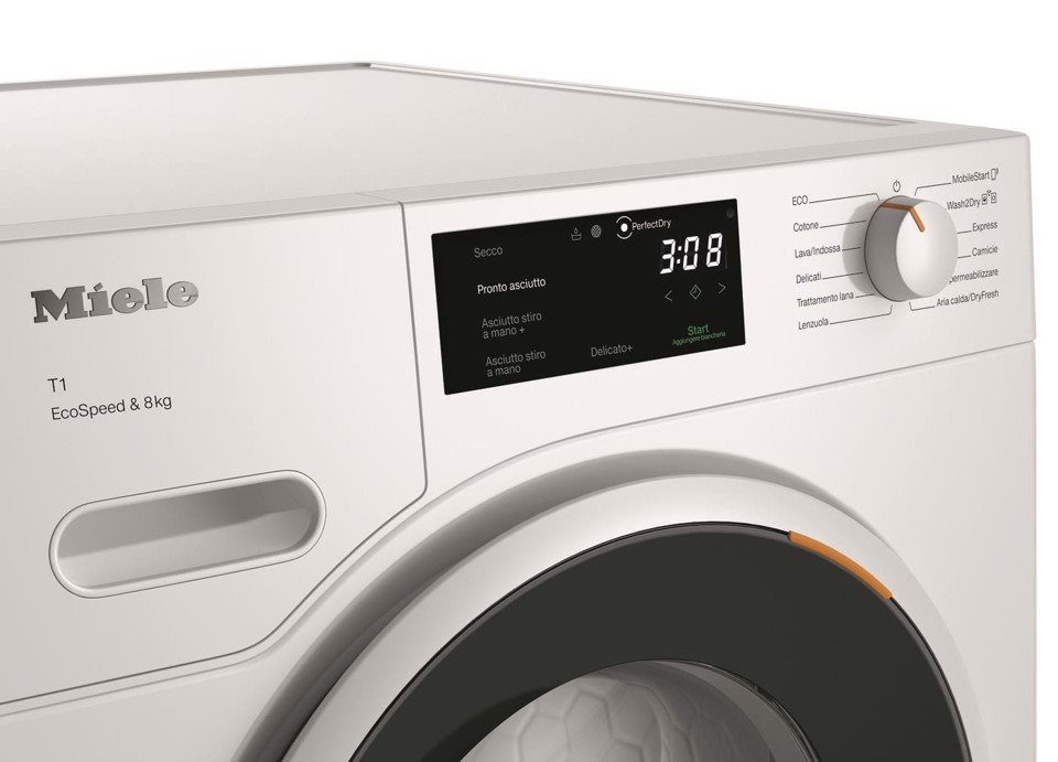Miele TWC640WP asciugatrice Libera installazione Caricamento frontale 8 kg Bianco