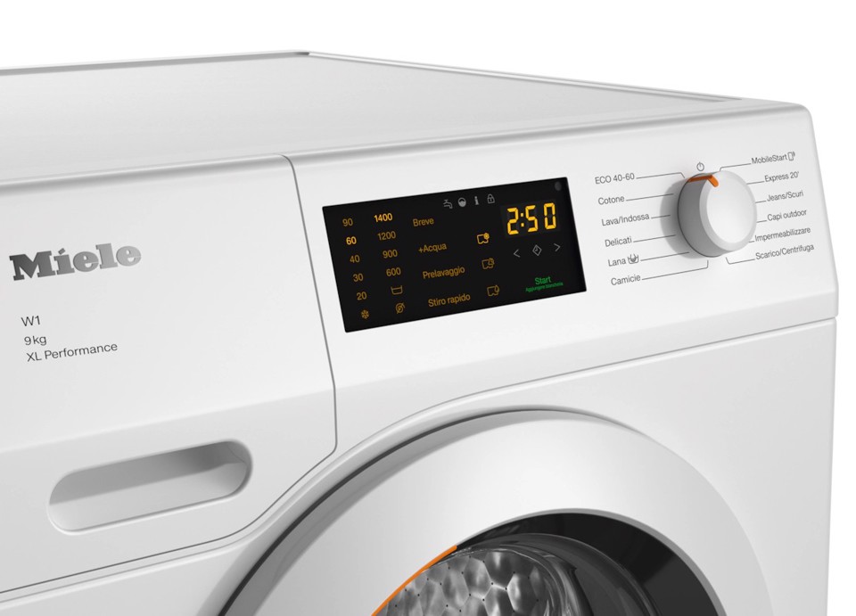 Miele WCD174 WCS lavatrice Caricamento frontale 9 kg 1400 Giri/min Bianco