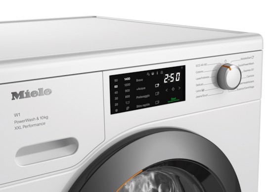 Miele WCK360 WCS lavatrice Caricamento frontale 10 kg 1400 Giri/min Bianco