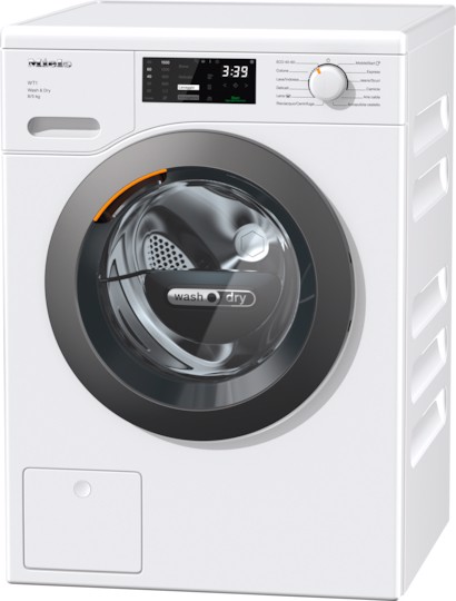 Miele WTD 160 WCS 8/5kg lavasciuga Libera installazione Caricamento frontale Bianco D
