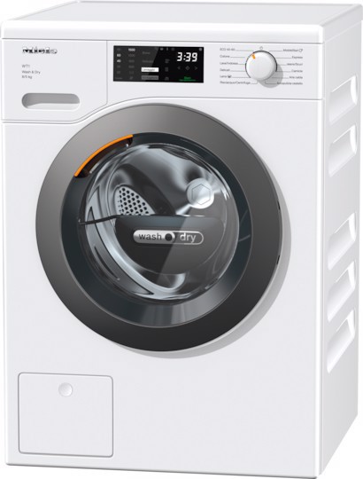 Miele WTD 160 WCS 8/5kg lavasciuga Libera installazione Caricamento frontale Bianco