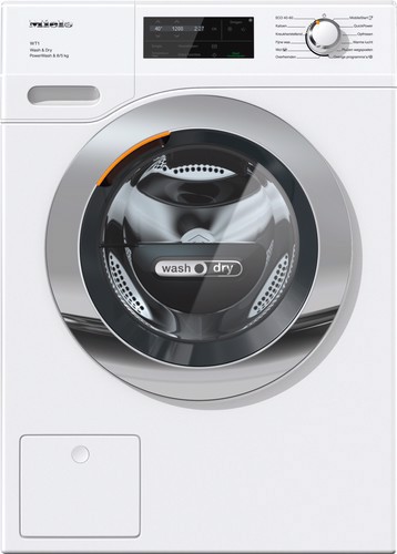 Miele WTI370 WPM lavasciuga Libera installazione Caricamento frontale Bianco