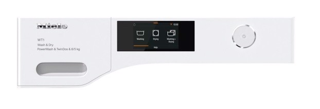 Miele WTR860 WPM PWash & TDos 8/5 kg lavasciuga Libera installazione Caricamento frontale Bianco D