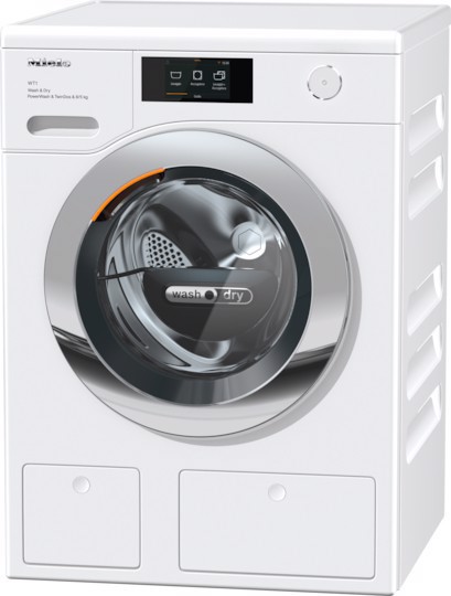 Miele WTR860 WPM PWash & TDos 8/5 kg lavasciuga Libera installazione Caricamento frontale Bianco