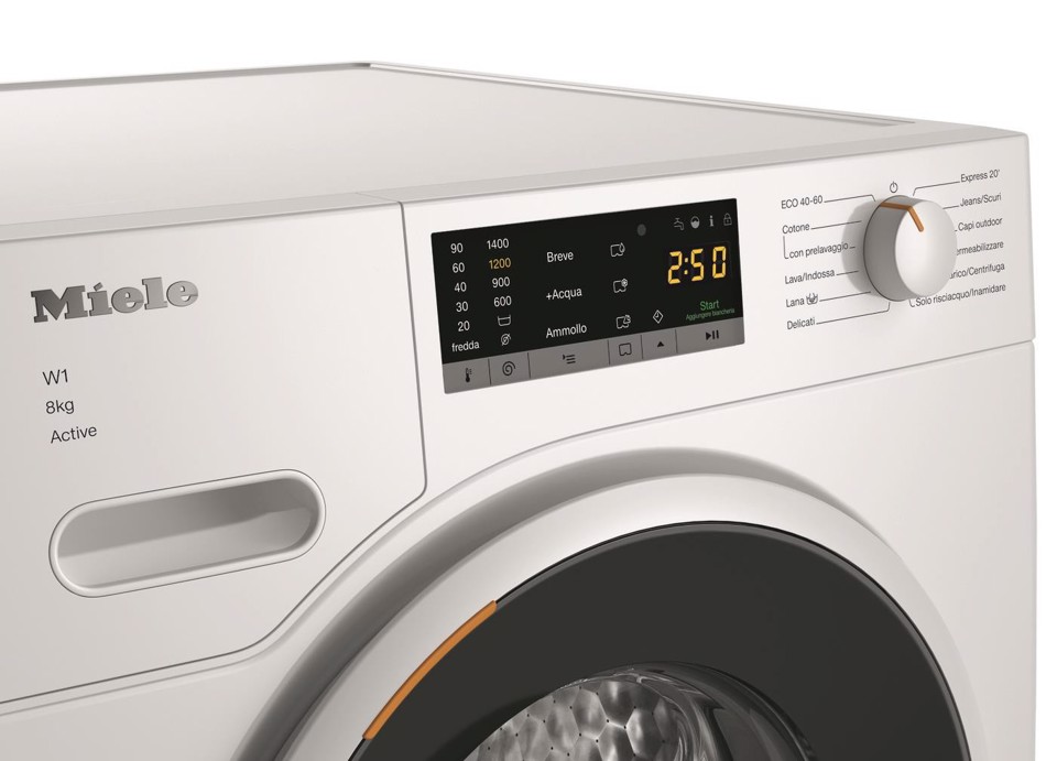 Miele WWA120 WCS lavatrice Caricamento frontale 8 kg 1400 Giri/min Bianco