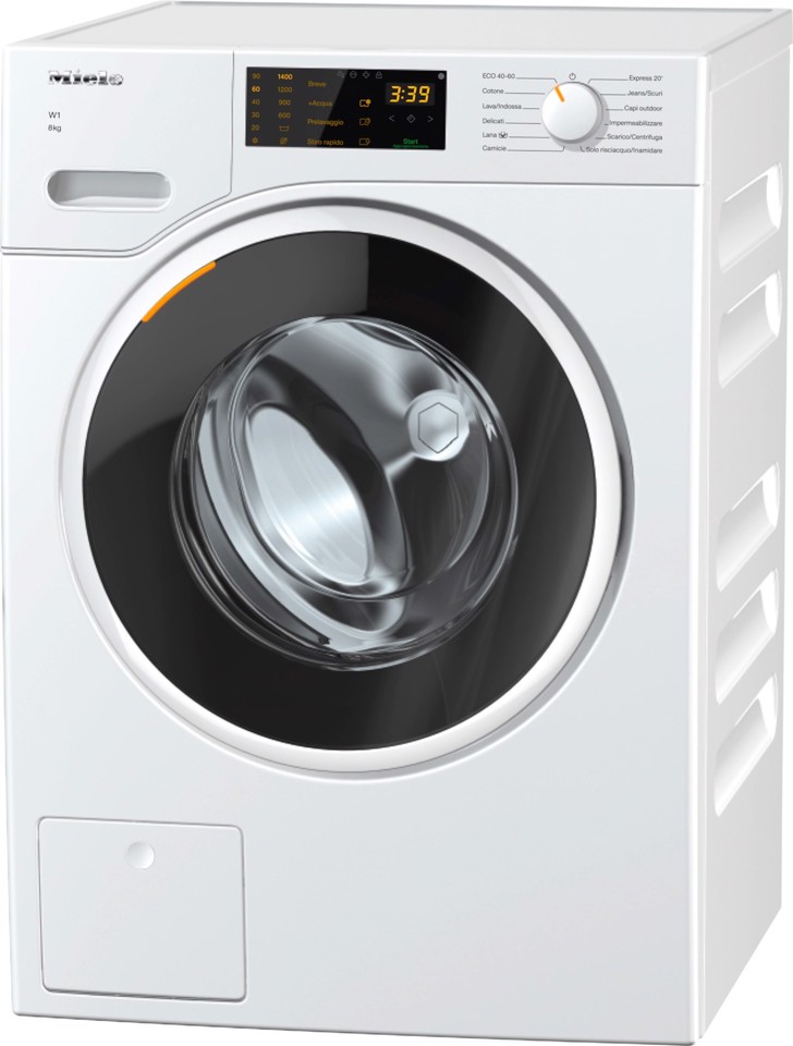 Miele WWD 020 WCS I LW lavatrice Caricamento frontale 8 kg 1400 Giri/min A Bianco