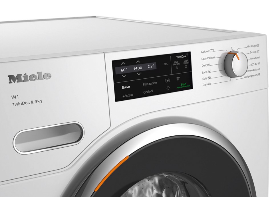 Miele WWG660 WCS lavatrice Caricamento frontale 9 kg 1400 Giri/min Bianco