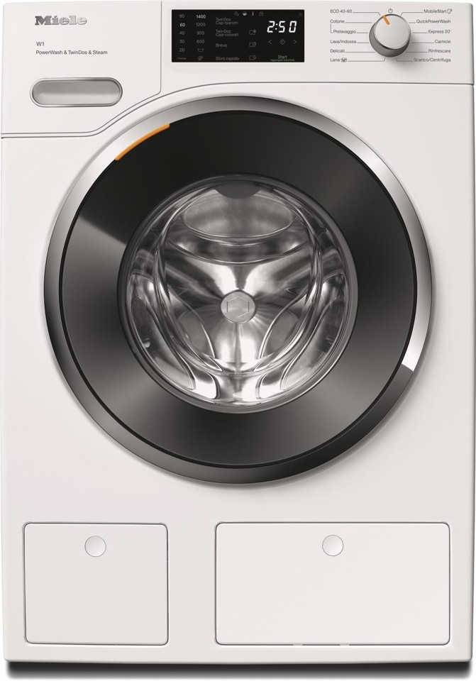Miele WWG880 WCS lavatrice Caricamento frontale 9 kg 1400 Giri/min Bianco