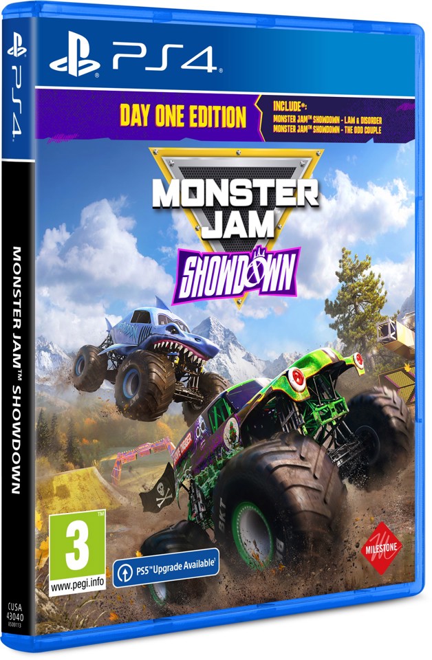 Milestone Monster Jam Showdown Day One ITA PlayStation 4