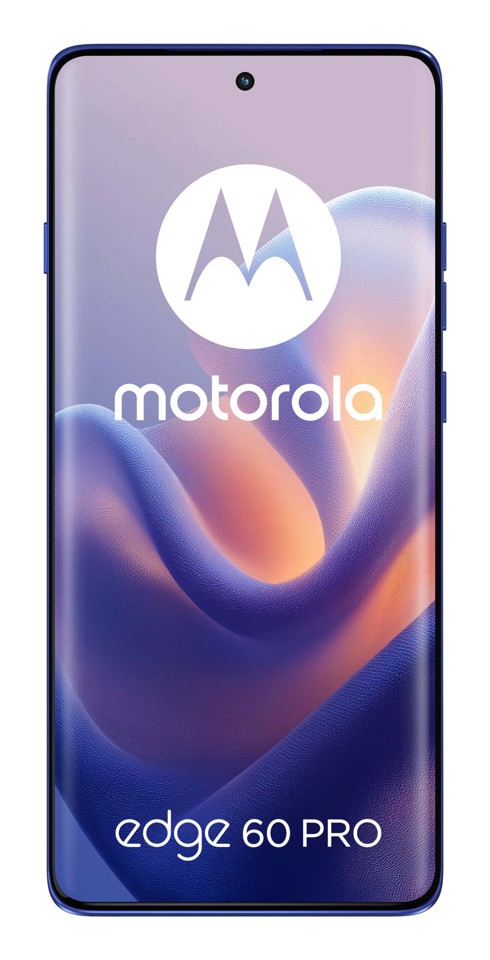 Motorola edge 60 pro con Moto AI (12/512GB, Fotocamera 50+50+10MP, selfie 50MP, Display 6.67" pOLED 120Hz, MediaTek Dimensity 8350, batteria 6000mAh, ricarica 90W, Android 15), PANTONE Dazzling Blue