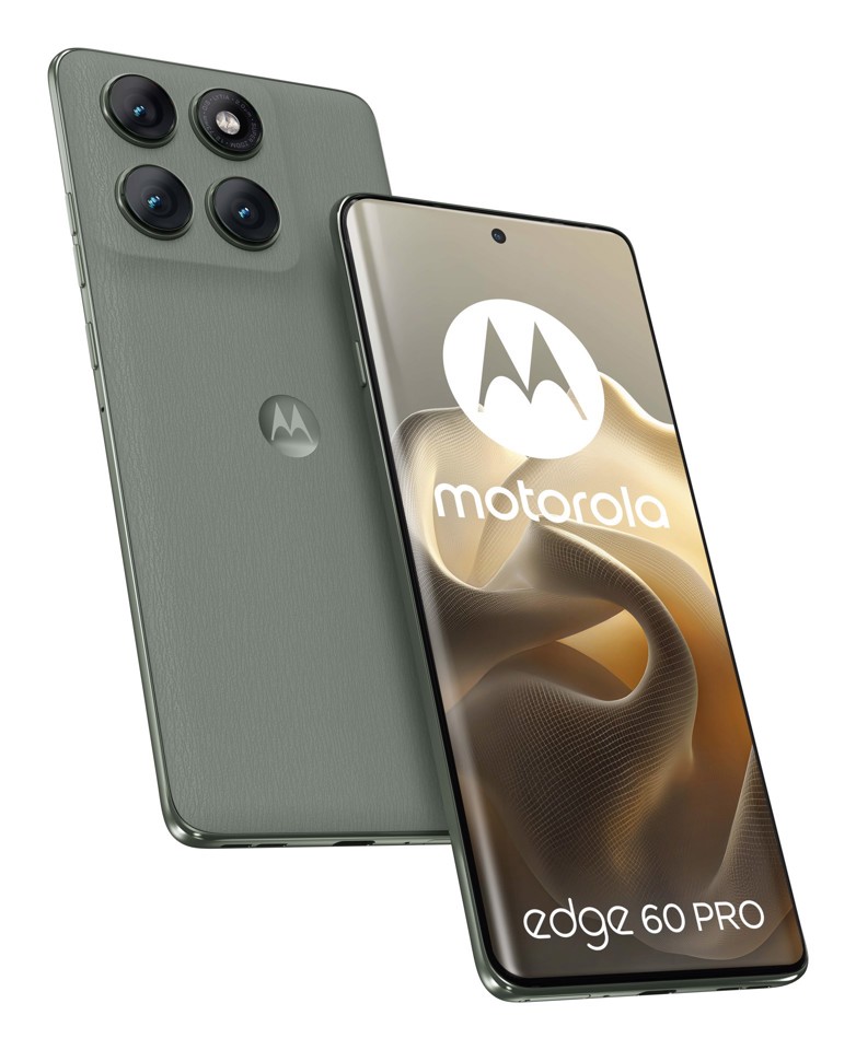 Motorola edge 60 pro con Moto AI (12/512GB, Fotocamera 50+50+10MP, selfie 50MP, Display 6.67" pOLED 120Hz, MediaTek Dimensity 8350, batteria 6000mAh, ricarica 90W, Android 15), PANTONE Shadow