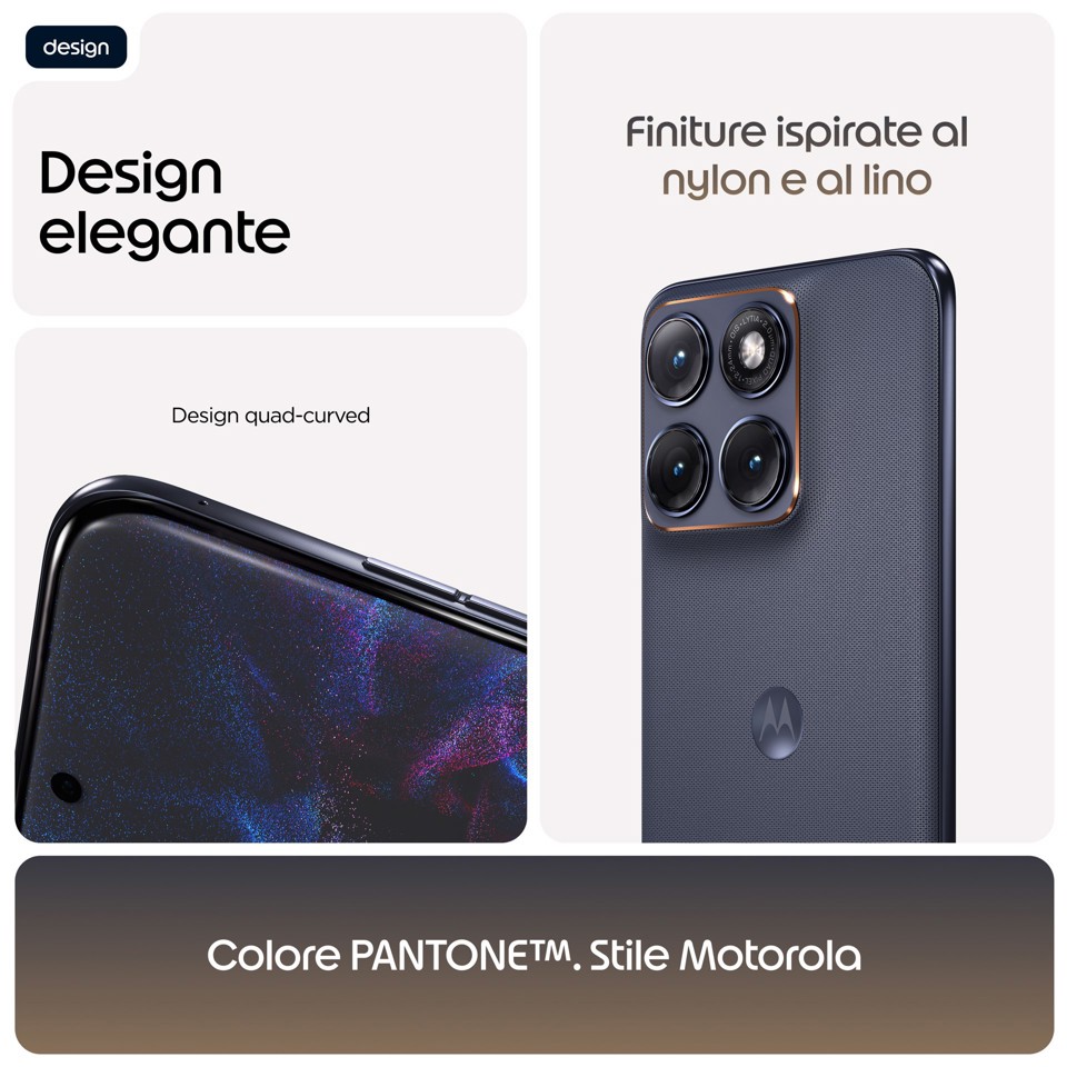 Motorola edge 70 fusion 17,2 cm (6.78") Doppia SIM Android 16.0 5G USB tipo-C 8 GB 256 GB 5200 mAh Nero