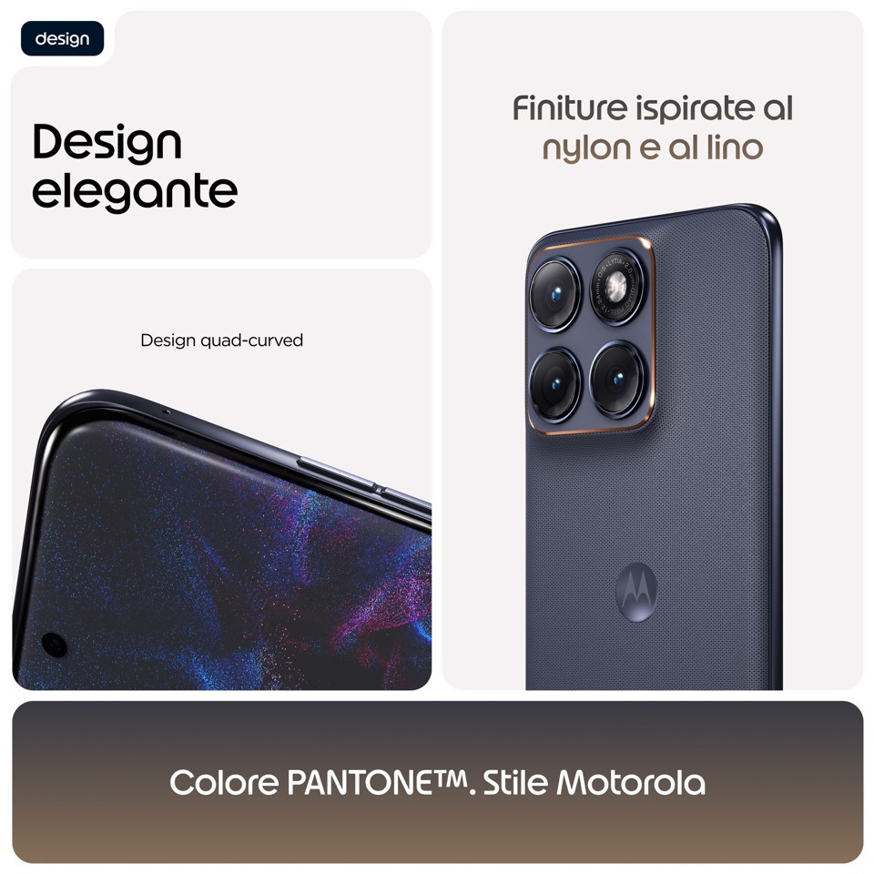 Motorola edge 70 fusion 17,2 cm (6.78") Doppia SIM Android 16.0 5G USB tipo-C 8 GB 256 GB 5200 mAh Nero