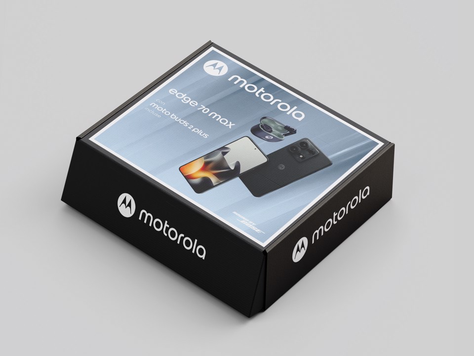 Motorola edge 70 max + moto buds 2 plus 17,3 cm (6.82") Doppia SIM Android 16.0 5G USB tipo-C 8 GB 256 GB 7100 mAh Grigio