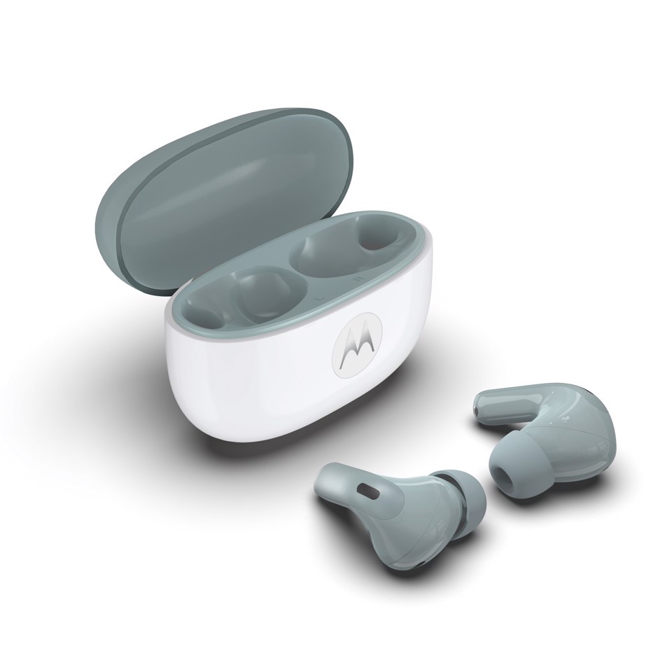 Motorola Moto Buds 2 Auricolare Wireless In-ear Musica e Chiamate Bluetooth Grigio