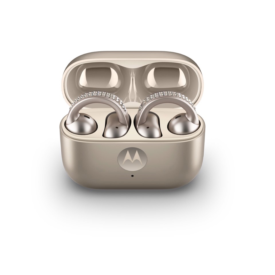 Motorola moto buds loop Cuffie Wireless In-ear Chiamate/Musica/Sport/Tutti i giorni Bluetooth Beige