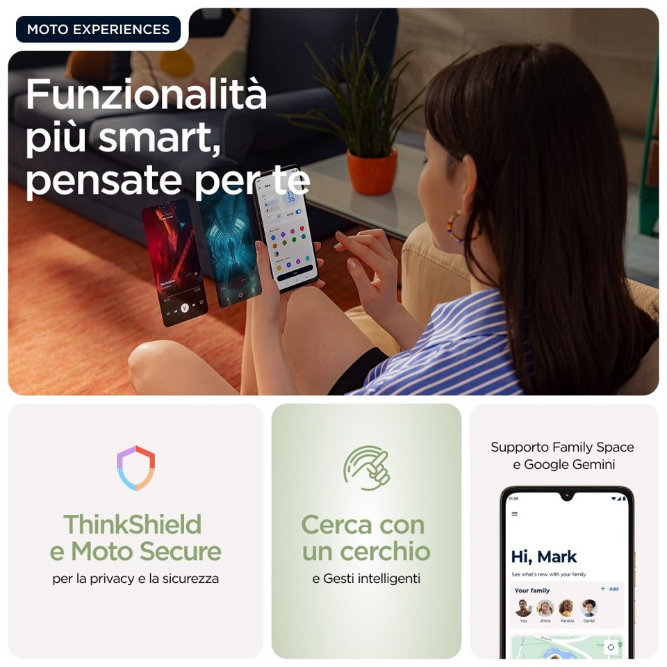 Motorola moto g06 17,5 cm (6.88") Doppia SIM Android 15 4G USB tipo-C 8 GB 256 GB 5200 mAh Verde