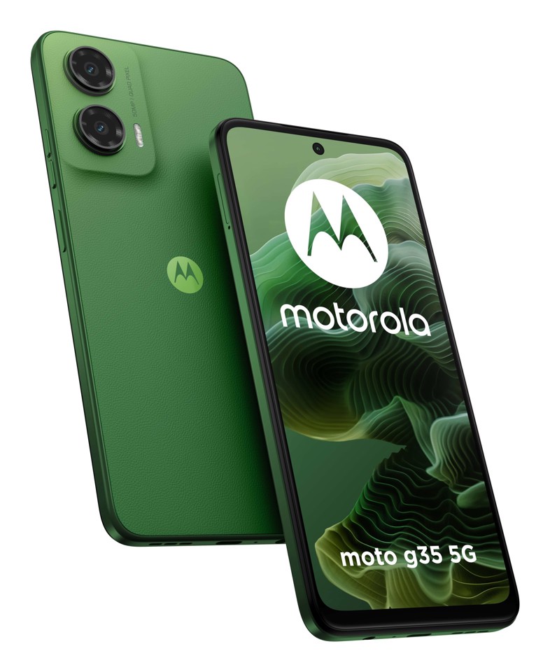 Motorola moto G35 5G 17,1 cm (6.72") Doppia SIM Android 14 USB tipo-C 4 GB 256 GB 5000 mAh Verde