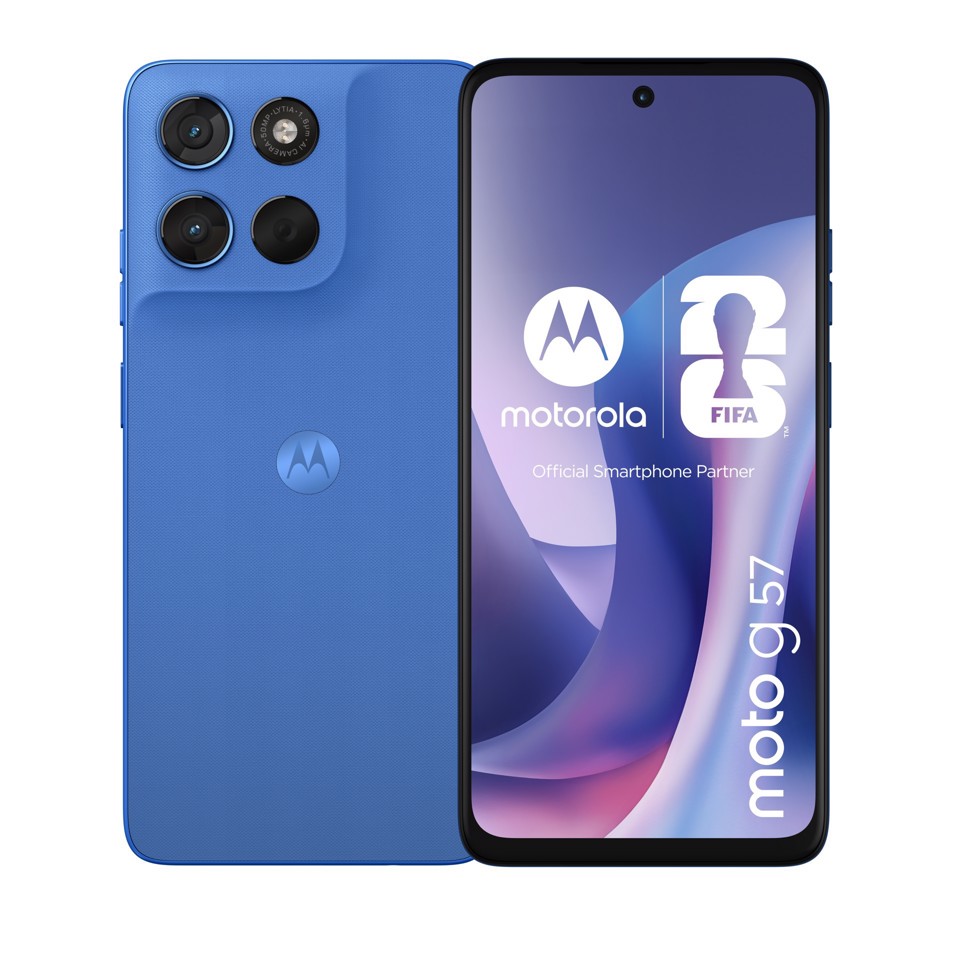 Motorola moto g57 Camera 50MP Doppia SIM Android 16.0 5G USB tipo-C 8 GB 256 GB 5200 mAh Blu