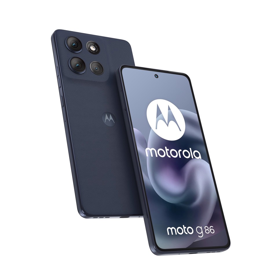 Motorola moto g86 5G 16,9 cm (6.67") Doppia SIM Android 15 USB tipo-C 8 GB 256 GB 5200 mAh Blu scuro