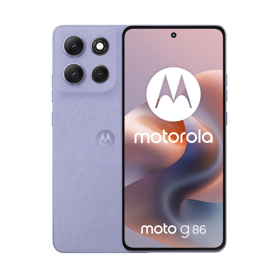 Motorola moto g86 5G 16,9 cm (6.67") Doppia SIM Android 15 USB tipo-C 8 GB 256 GB 5200 mAh Lillà
